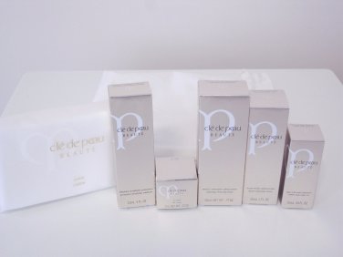 Shiseido Cle de Peau set foam emulsion la cream lotion repair oil