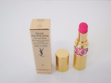 YSL Rouge Volupte Shine #6 Pink Safari Yves Saint Laurent lipstick