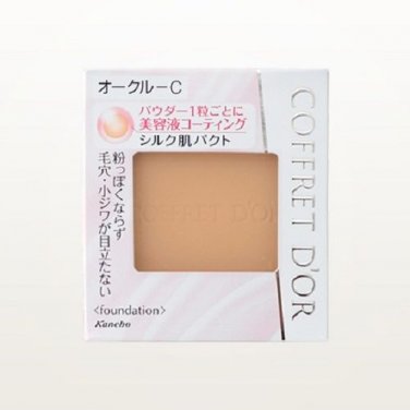 Coffret D'or Silky F UV (Moist Keep Pact SPF21 PA++ latest version refill case