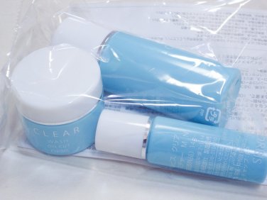 Orbis 100% oil free Clear Trial set 3 pieces