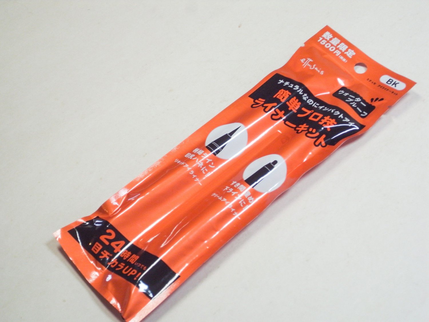 Ettusais twin set Waterproof Liquid Eyeliner & Cream Eyeliner Black