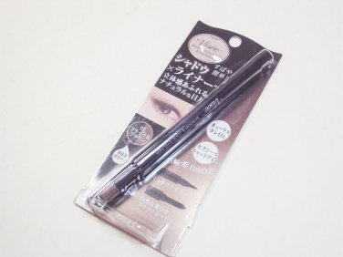 Kose Visee Shadow & Liquid Eyeliner #01 black & brown