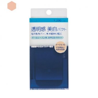 Shiseido Selfit Whitening Powder Foundation SPF23 PO10 refill with case