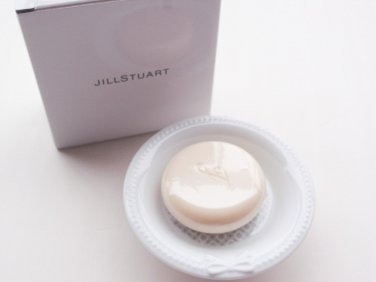 Jill Stuart White Floral Fragrance Soap with Container Limited Edition