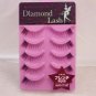 Diamond Lash Pink #5  Upper Eyeline 5 pairs new false eyelash