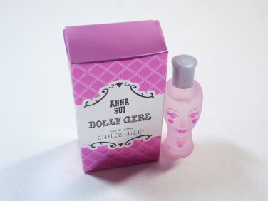 Anna Sui Dolly Girl eau de toilette 0.14oz / 4ml mini boxed
