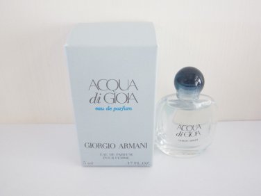 Giorgio Armani Acqua di Gioia eau de parfum 0.17oz/5ml mini boxed