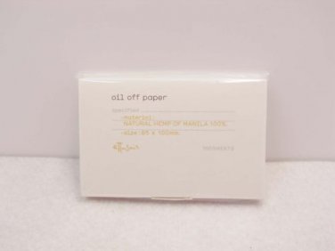 Ettusais Oil Off Papers 100 pieces shiseido blotting