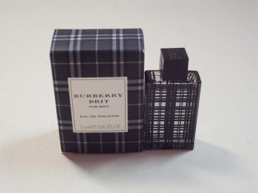 Burberry Brit for Men eau de toilette 0.16oz / 5ml mini boxed