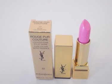 YSL Rouge Pur Couture #22 Rose Celebration Yves Saint Laurent lipstick