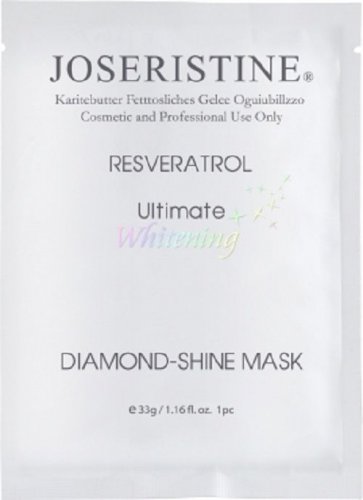 Joseristine Resveratrol Ultimate Whitening Diamond Shine Mask 10 pieces  Ki C.L.