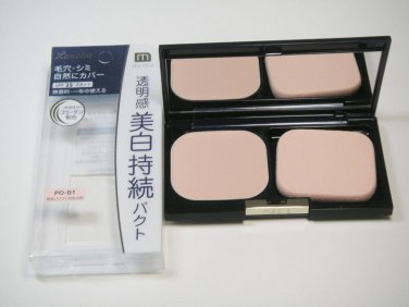 Kanebo Media Whitening Pact AA SPF25 PO-B1 powder foundation