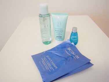 Biotherm Aquasource set Toner Life Plankton Cleanser Source Therapie mask