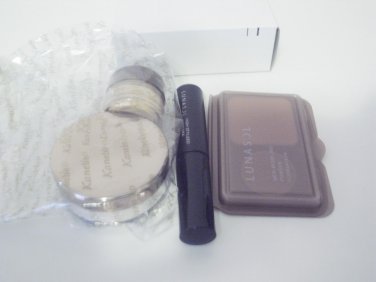 Lunasol set skin modelling cream foundation loose powder bb cream mascara