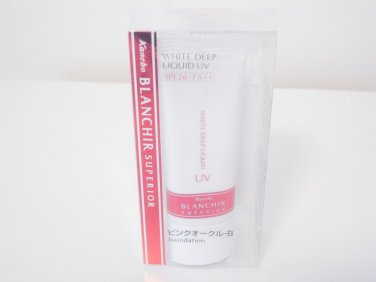 Kanebo Blanchir Superior White Deep Liquid UV SPF26 PO-B liquid foundation