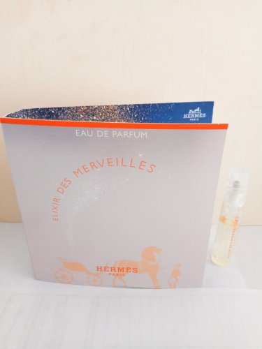 Hermes Elixir Des Merveilles eau de parfum 2ml vial new in box