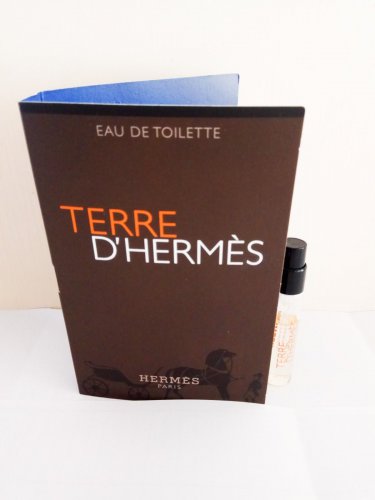 Hermes Terre D'Hermes eau de toilette 2ml vial new in box