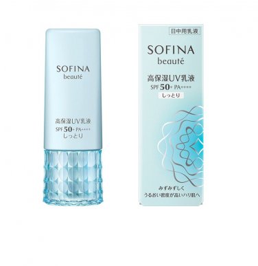 Sofina Beaute UV Cut Emulsion SPF50+ PA++++ moist dry skin 30g