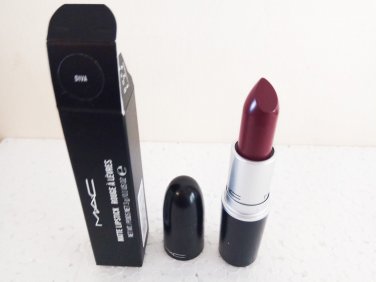 MAC Matte Lipstick Diva new in box reddish burgundy