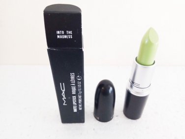 MAC Matte Lipstick Into the Madness new in box lime green