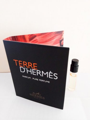 Hermes Terre D'Hermes pure perfume 1.5ml vial new in box