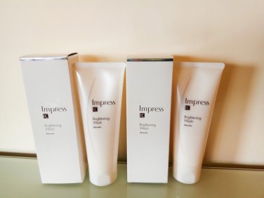 Impress IC Brighening Wash 120g x 2  cleansing