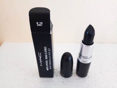 MAC Matte Lipstick In the Spirit new in box black