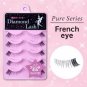Diamond Lash Pink Pure Series French Eyes