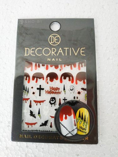 Decorative Nail Decorate Sticker nail art Sho-Bi Holloween 1