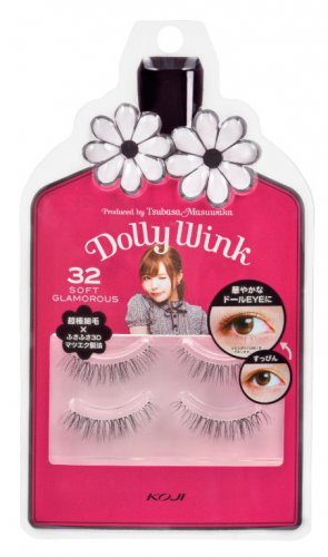 Dolly Wink false eyelash No.32 Soft Glamorou Koji japan Tsubasa Masuwaka w/ gift