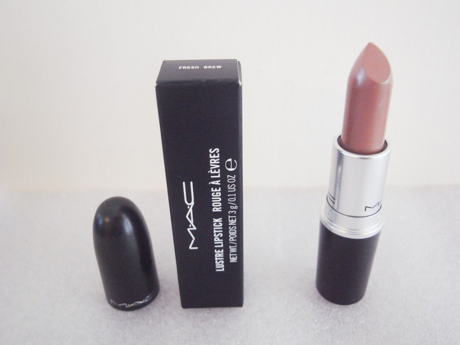 MAC Lustre Lipstick Fresh Brew new in box M.A.C.