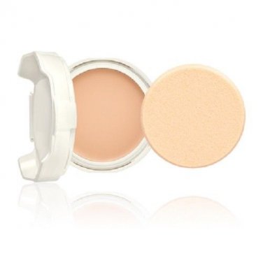 Shiseido Elixir Luminous Glow Foundation SPF28 OC10 refill with sponge cream