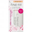 Sofina Fine Fit Base Foundation Long Keep Liquid SP #115 Ochre with sponge
