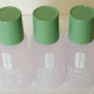 Clinique Clarifying Lotion 2 30ml x 3 = 90ml dry combination new face toner
