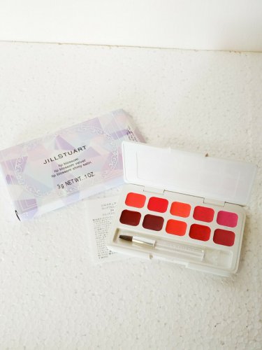 Jill Stuart Lip Blossom velvet shiny stain sample 10 color