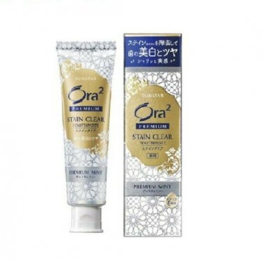 Ora2 Premium Stain Clear Toothpaste Cleansing Paste set Japan teeth whitening