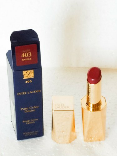 Estee Lauder Pure Color Desire #403 Ravage Rouge Excess Lipstick
