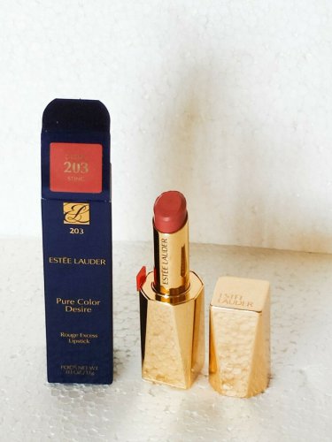 Estee Lauder Pure Color Desire #203 Sting Rouge Excess Lipstick
