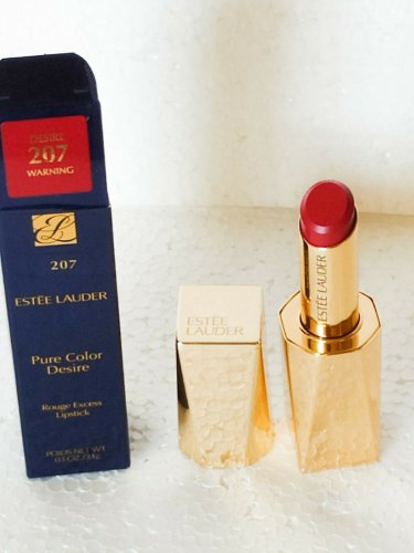 Estee Lauder Pure Color Desire #207 Warning Rouge Excess Lipstick