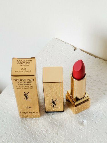 YSL Rouge Pur Couture The Mats #208 Fuchsia Fetiche Yves Saint Laurent