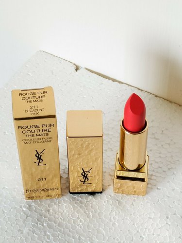 YSL Rouge Pur Couture The Mats #211 Decadent Pink Yves Saint Laurent