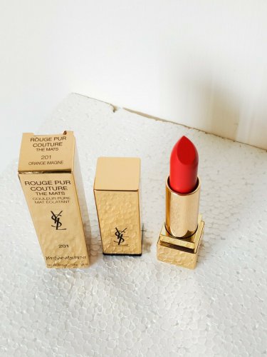 YSL Rouge Pur Couture The Mats #201 Orange Imagine Yves Saint Laurent