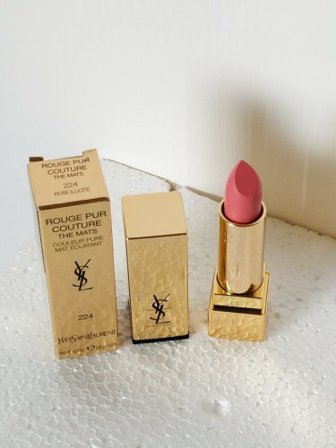 YSL Rouge Pur Couture The Mats #224 Rose Illicite Yves Saint Laurent