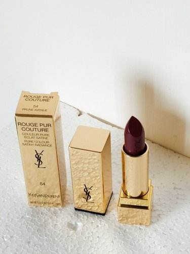 YSL Rouge Pur Couture #54 Prune Avenue Yves Saint Laurent lipstick