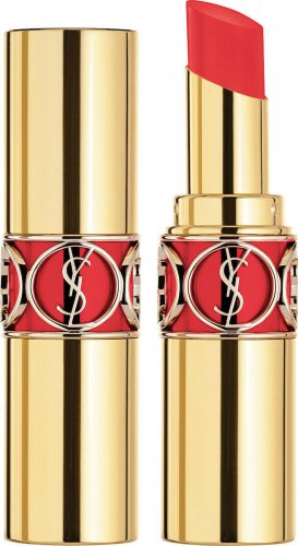 YSL Rouge Volupte Shine #82 Orange Crepe Yves Saint Laurent lipstick