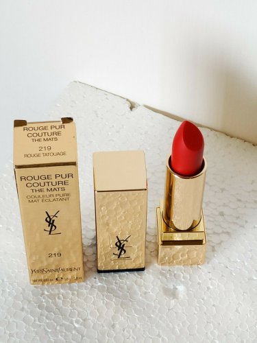 YSL Rouge Pur Couture The Mats #219 Rouge Tatouage Yves Saint Laurent