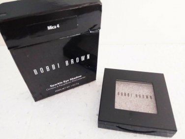 Bobbi Brown Sparkle Eye Shadow #4 Mica new in box deep grey