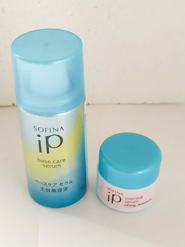Sofina IP Base Care Serum 30g and Interlink Serum Lifting Moisture 10g