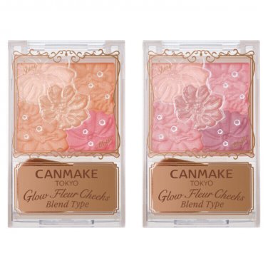 Canmake Glow Fleur Cheeks Blend Type japan sealed blush