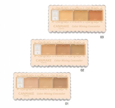 Canmake Color Mixing Concealer SPF50  latest version